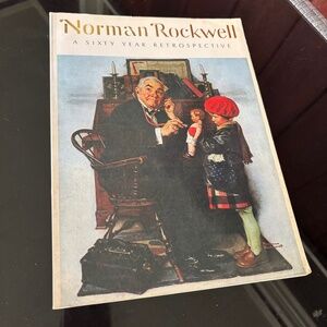 Vintage 70s Norman Rockwell: A Sixty Year Retrospective by Thomas Buechner Book